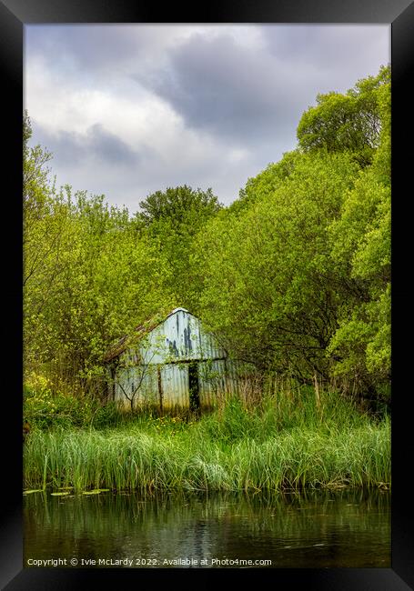 The Old Boathouse Framed Print by Ivie McLardy