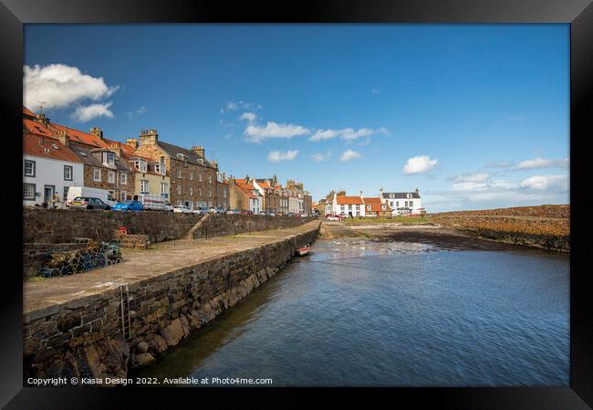 Discover the Charm of Cellardyke Framed Print by Kasia Design
