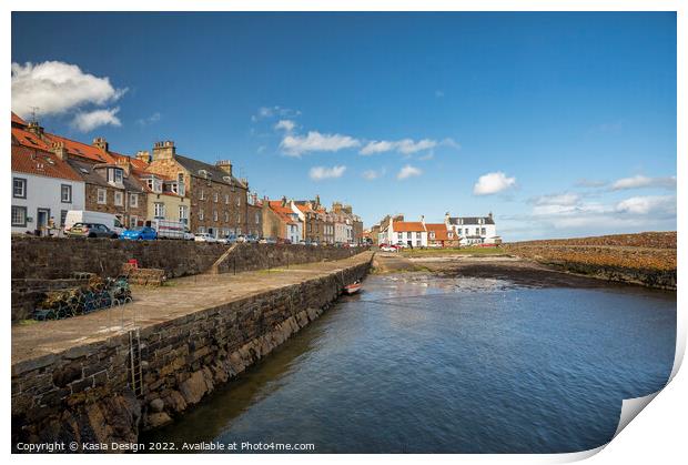 Discover the Charm of Cellardyke Print by Kasia Design