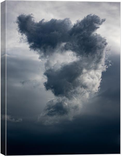 Demon Sky Cloud Canvas Print by TheOther Kev