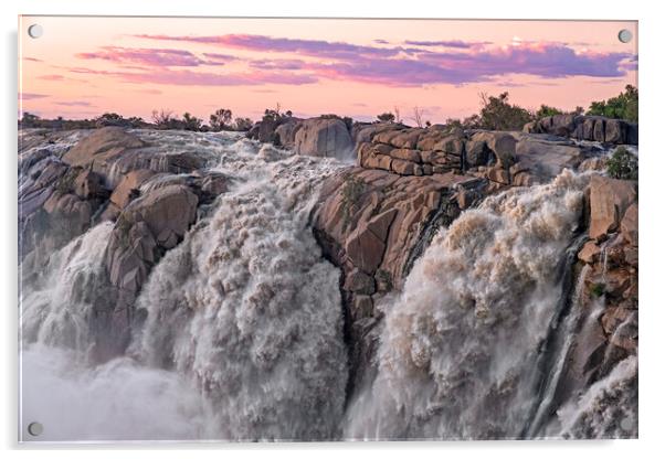 Augrabies Falls at Sunset Acrylic by Arterra 