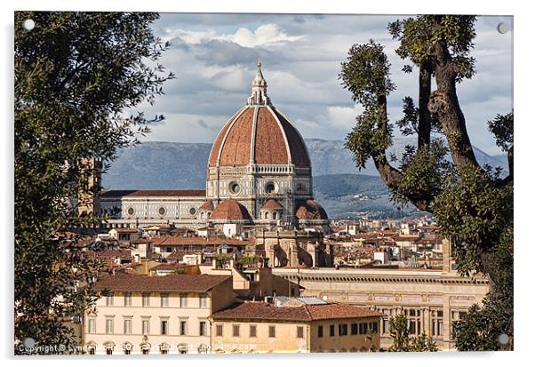 The Duomo Acrylic by Lynne Morris (Lswpp)
