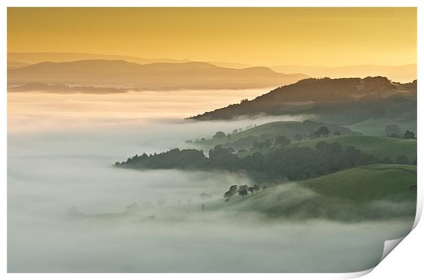 Eppynt Mist Print by Ian Collins
