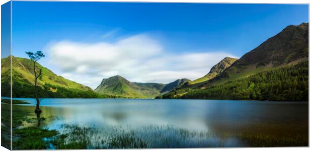 Buttermere, Cumbria, England Canvas Print by Maggie McCall