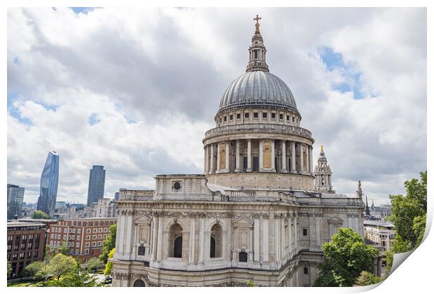 St Pauls Cathedral Print by Jason Wells