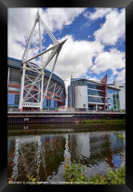 Principality Stadium, Cardiff, Wales Framed Print by Gordon Maclaren