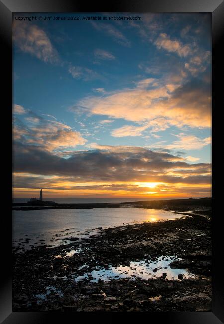 January sunrise Framed Print by Jim Jones