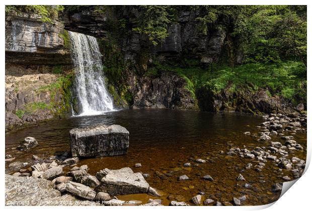 Thornton Force, Yorkshire Dales Print by Jim Monk