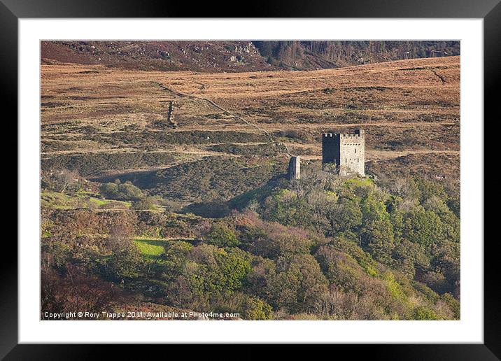 Dolwyddelan castle Framed Mounted Print by Rory Trappe