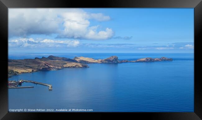 Scenic Madeira Framed Print by Steve Potten