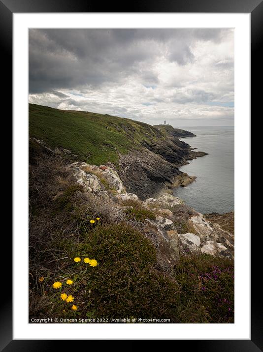 Strumble Head Point Framed Mounted Print by Duncan Spence