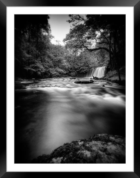 a moment flows by Framed Mounted Print by Marcus Scott