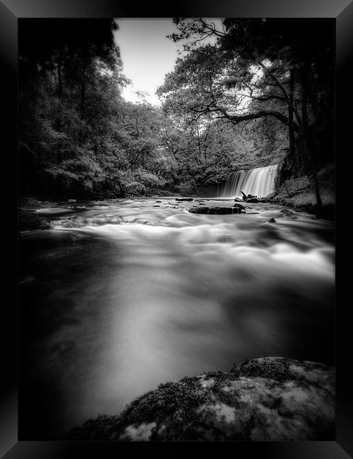 a moment flows by Framed Print by Marcus Scott