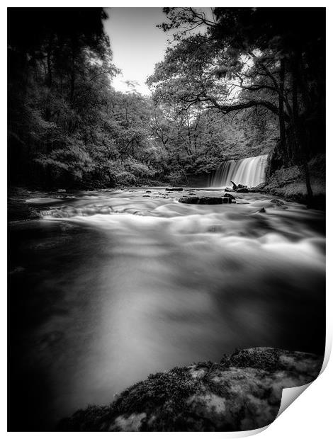 a moment flows by Print by Marcus Scott