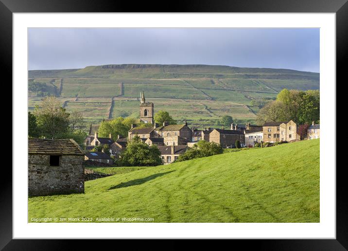 Hawes, Yorkshire Dales Framed Mounted Print by Jim Monk