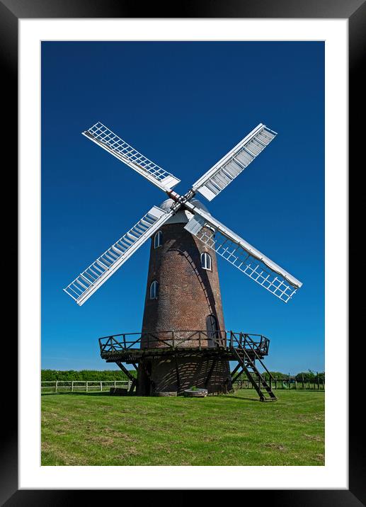Wilton Windmill  Framed Mounted Print by Joyce Storey