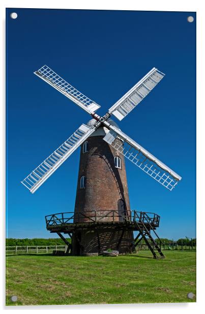 Wilton Windmill  Acrylic by Joyce Storey
