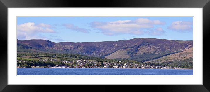 Brodick, Isle of Arran Framed Mounted Print by Allan Durward Photography