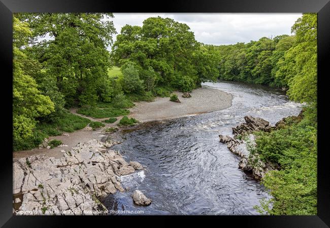 River Lune, Kirkby Lonsdale Framed Print by Jim Monk