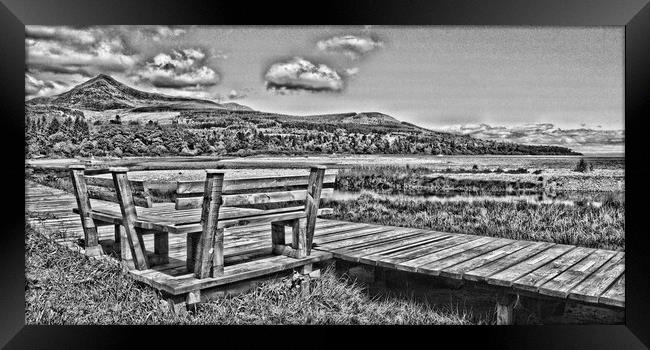 Fisherman`s walk, Brodick, Isle of Arran Framed Print by Allan Durward Photography