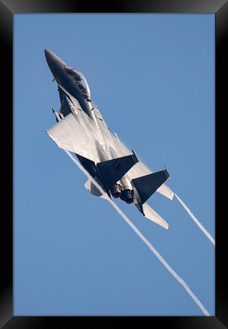 F-15E Strike Eagle Framed Print by J Biggadike