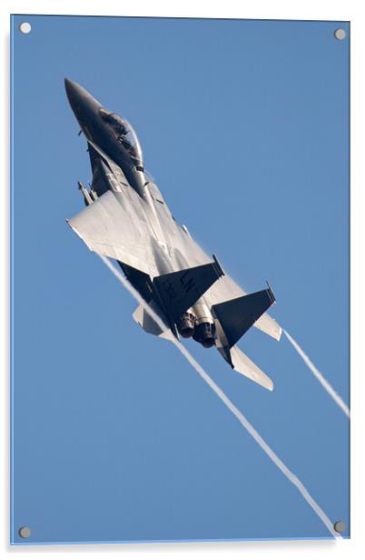 F-15E Strike Eagle Acrylic by J Biggadike