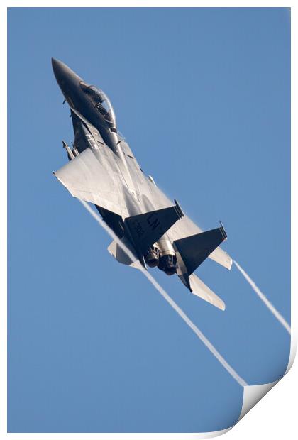 F-15E Strike Eagle Print by J Biggadike