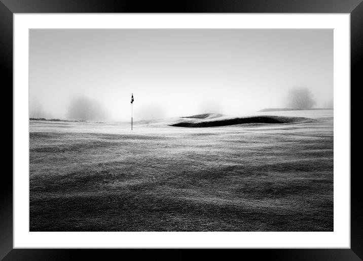 Lanark Golf Course Framed Mounted Print by overhoist 