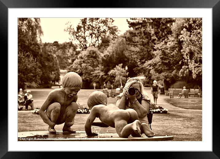 Stalker Framed Mounted Print by Maria Tzamtzi Photography