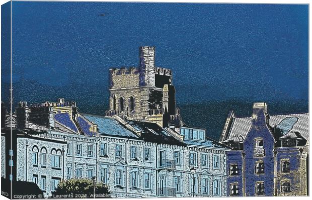 View with the Granville Tower, Ramsgate  Canvas Print by Jeff Laurents