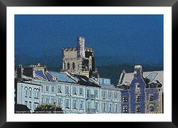 View with the Granville Tower, Ramsgate  Framed Mounted Print by Jeff Laurents
