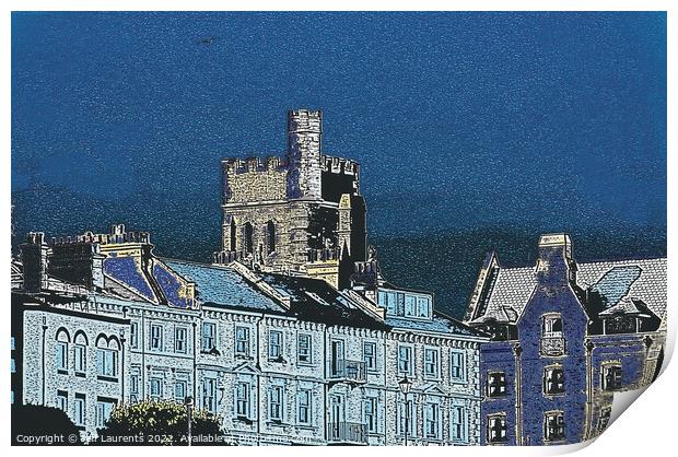 View with the Granville Tower, Ramsgate  Print by Jeff Laurents