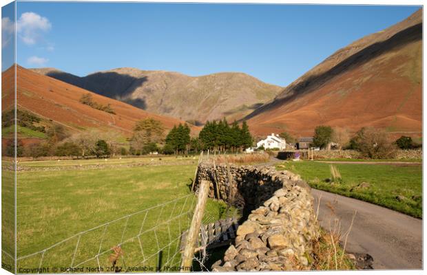 Majestic Wasdale Head Canvas Print by Richard North