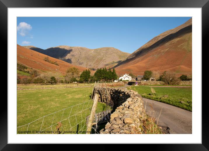 Majestic Wasdale Head Framed Mounted Print by Richard North