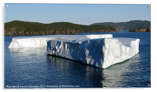 Iceberg Acrylic by Dennis Smeaton
