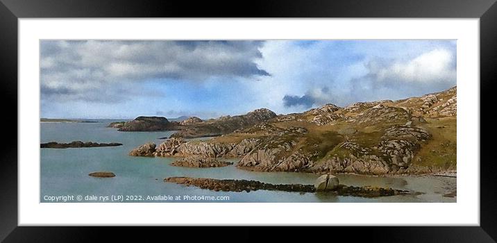 isle of mull  Framed Mounted Print by dale rys (LP)
