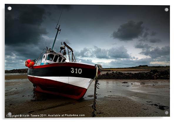 Fishing Boat 2 Canvases & Prints Acrylic by Keith Towers Canvases & Prints