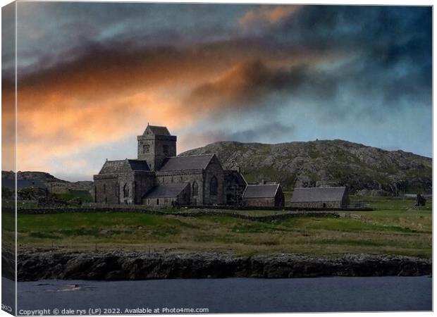 IONA ABBEY  Canvas Print by dale rys (LP)