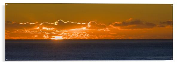 Indian Ocean Sunrise Acrylic by Jeremy Hayden