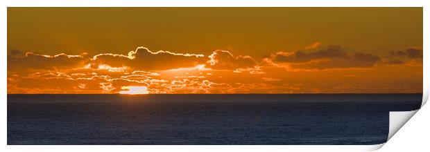 Indian Ocean Sunrise Print by Jeremy Hayden