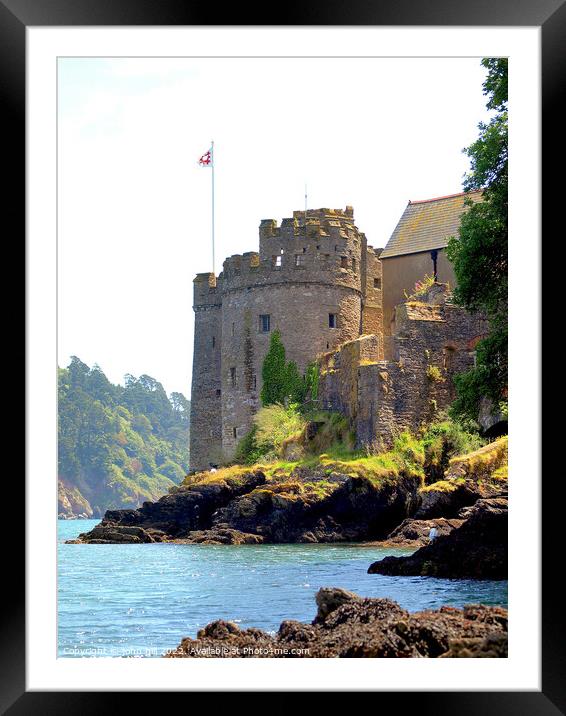 Dartmouth Castle. Framed Mounted Print by john hill