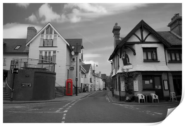 Horsebridge Road, Whitstable  Print by Alison Chambers