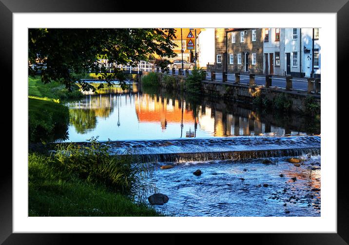 River Leven at Great Ayton Framed Mounted Print by Martin Davis
