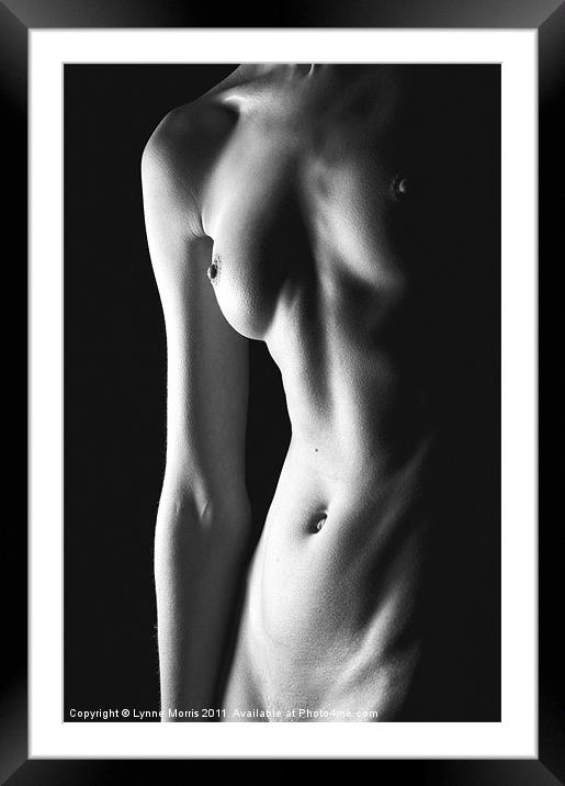 Body Art Framed Mounted Print by Lynne Morris (Lswpp)
