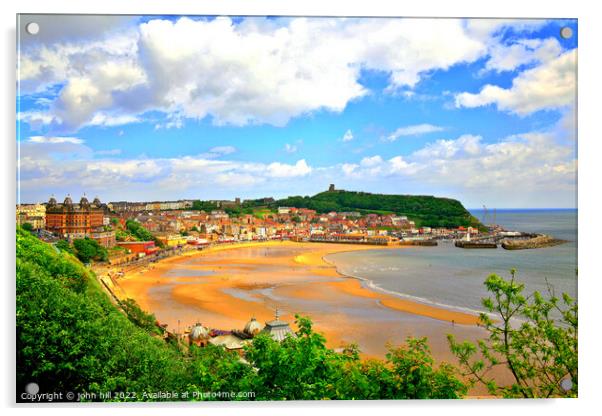 Scarborough, North Yorkshire, UK Acrylic by john hill
