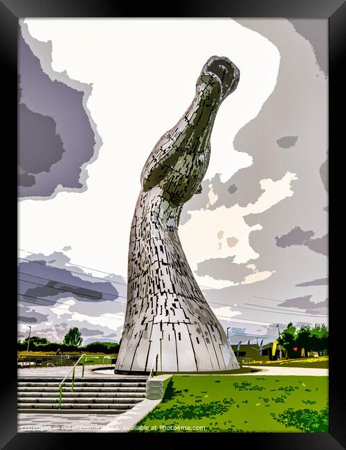 The Kelpies - Falkirk - Scotland Framed Print by Peter Gaeng