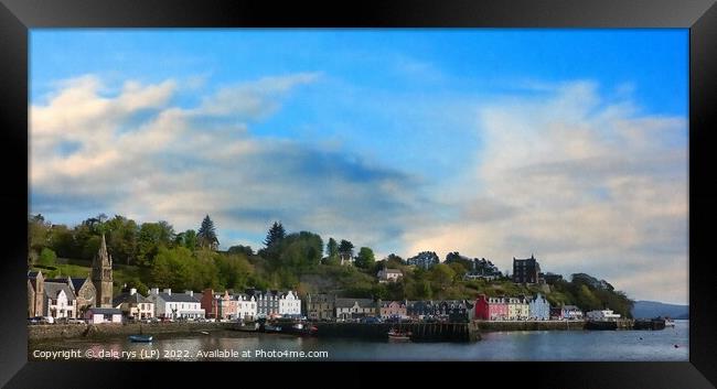 TOBERMORY MULL Framed Print by dale rys (LP)
