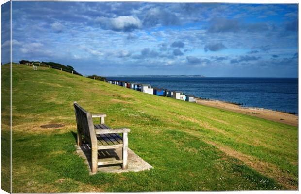 View from Tankerton Slopes Canvas Print by Darren Galpin