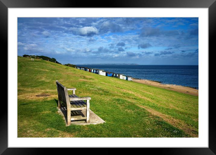 View from Tankerton Slopes Framed Mounted Print by Darren Galpin
