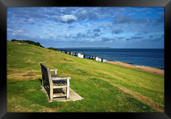 View from Tankerton Slopes Framed Print by Darren Galpin